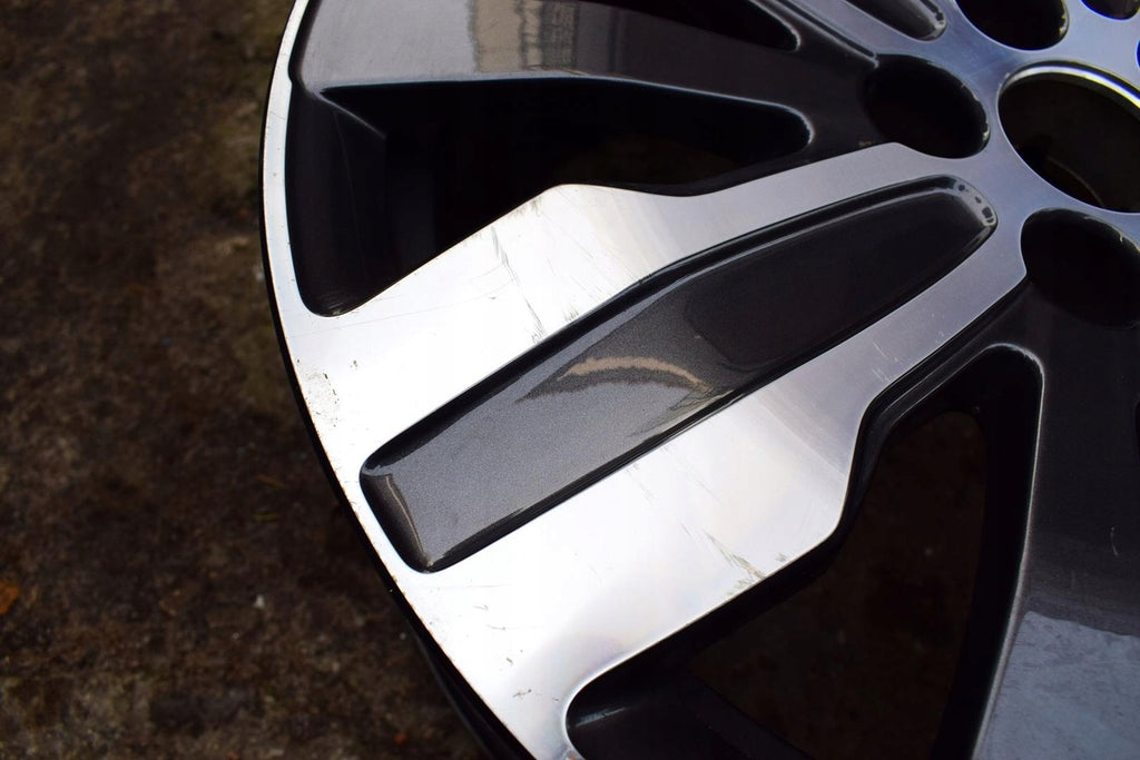 1x Alufelge 17 Zoll 7.5" 5x108 47ET Glanz Grau 9675230477 Mg Sw Rim Wheel