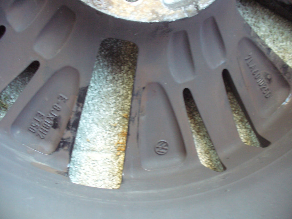 1x Alufelge 18 Zoll 8.0" 5x120 50ET Glanz Schwarz 7LA601025D VW T6 Rim Wheel FEL7613874853yf