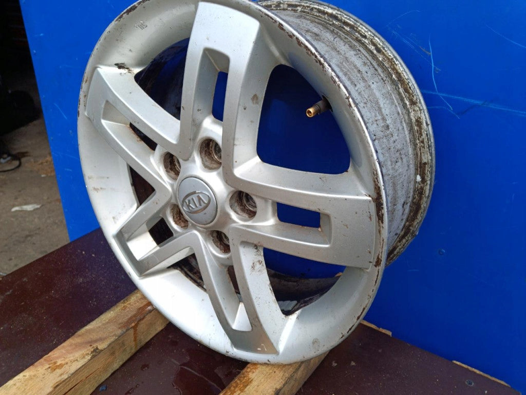 1x Alufelge 16 Zoll 6.5" 5x114.3 Kia I Rim Wheel FEL1524377969cc