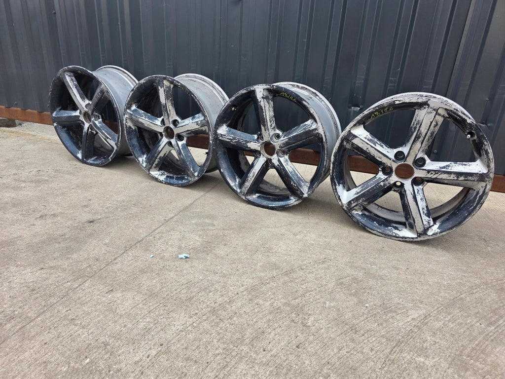 4x Alufelge 18 Zoll 8.0" 5x112 47ET Glanz Silber 8K0601025Q Audi I Rim Wheel FEL8135906133fp