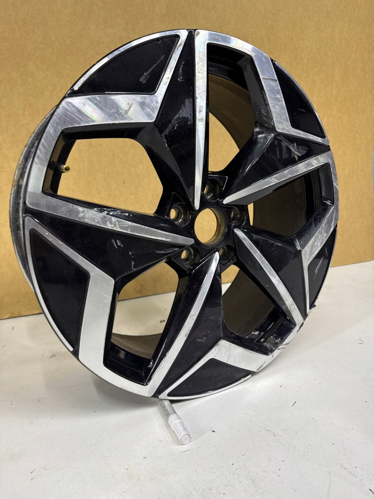 1x Alufelge 19 Zoll 7.5" 5x112 50ET Glanz Schwarz 10A601025J VW I Rim Wheel FEL2625048416gy
