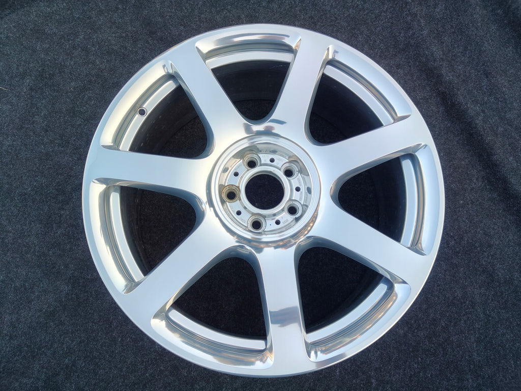 1x Alufelge 21 Zoll 8.5" 5x120 25ET Glanz Silber 6859831 Rim Wheel FEL4646558658us