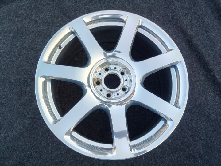 1x Alufelge 21 Zoll 8.5" 5x120 25ET Glanz Silber 6859831 Rim Wheel FEL4646558658us
