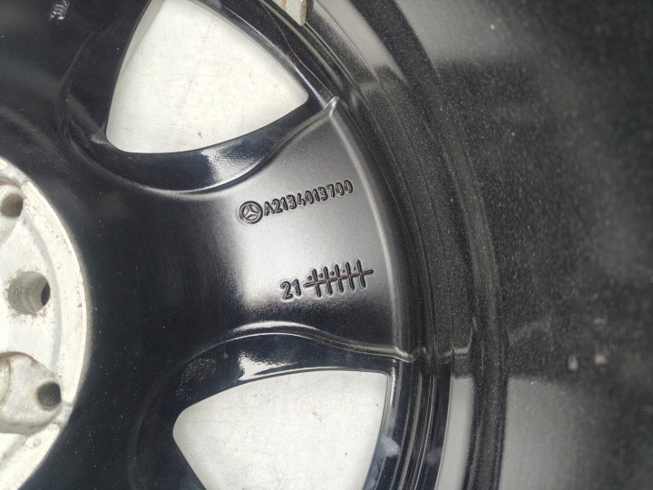 1x Alufelge 18 Zoll 8.0" 5x112 43ET Glanz Schwarz A2134013700 Mercedes-Benz FEL4515186428sj
