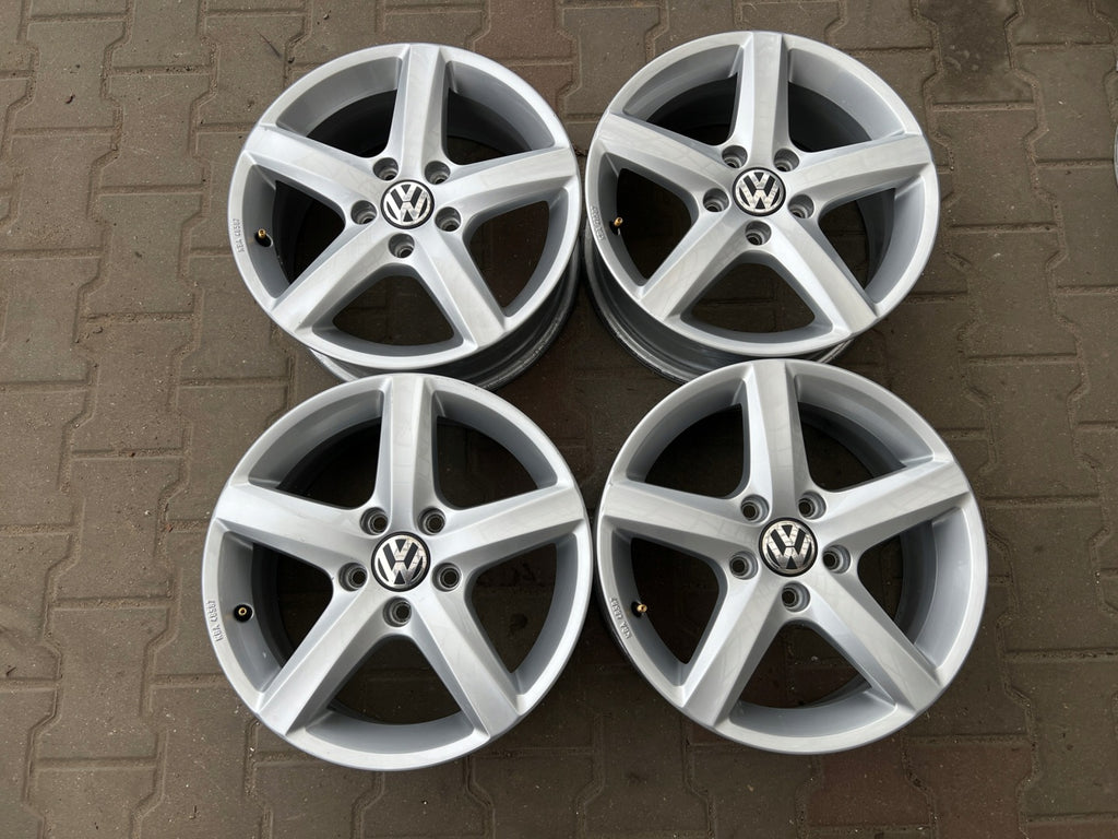 4x Alufelge 16 Zoll 6.5" 5x112 42ET 3AA071496A VW Passat Rim Wheel FEL1145885889zi
