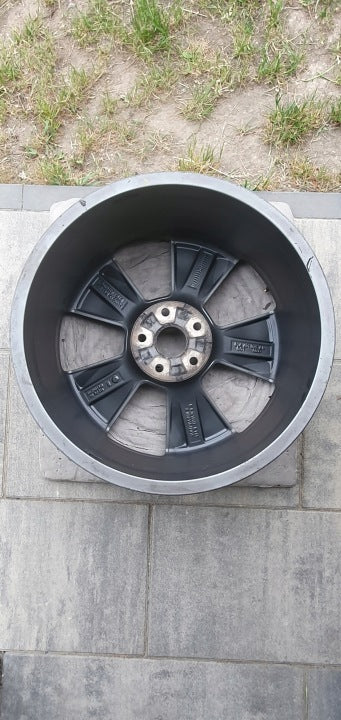 1x Alufelge 19 Zoll 8.0" 5x112 45ET Matt Silber 81A601025AN Audi Rim Wheel FEL5411370420au