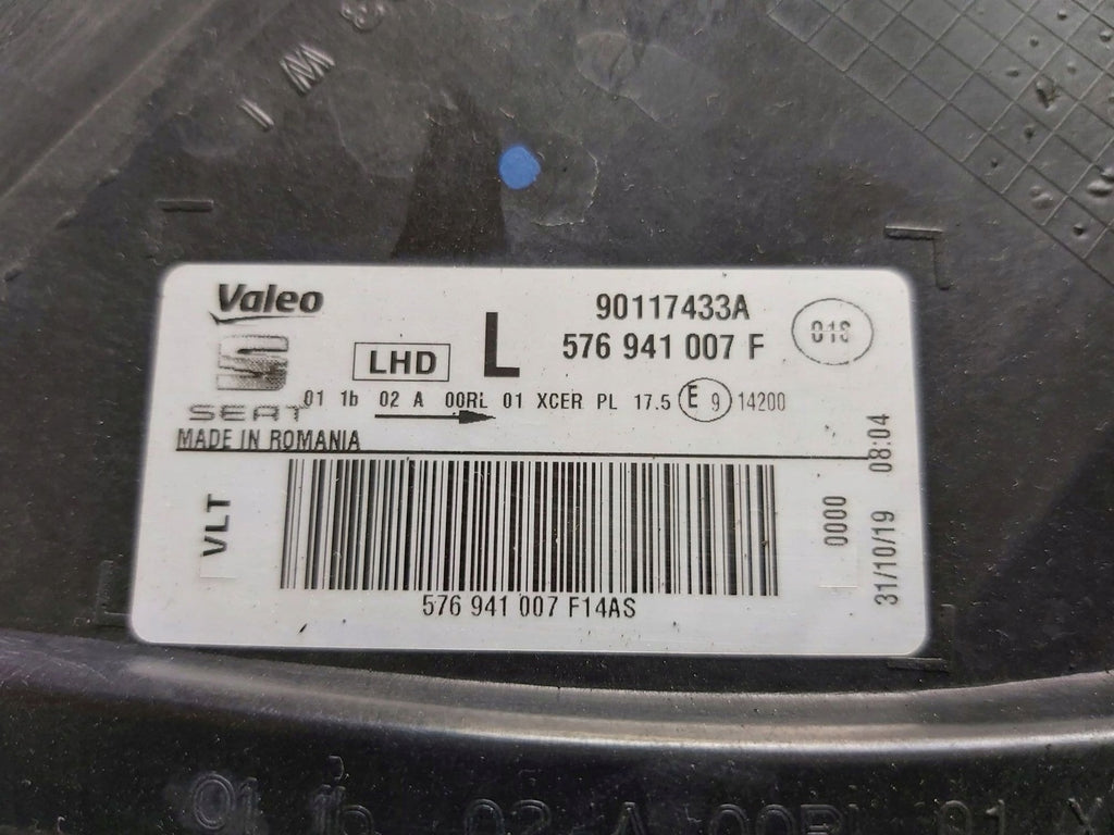 Frontscheinwerfer Seat Ateca 576941007F LED Links Scheinwerfer Headlight