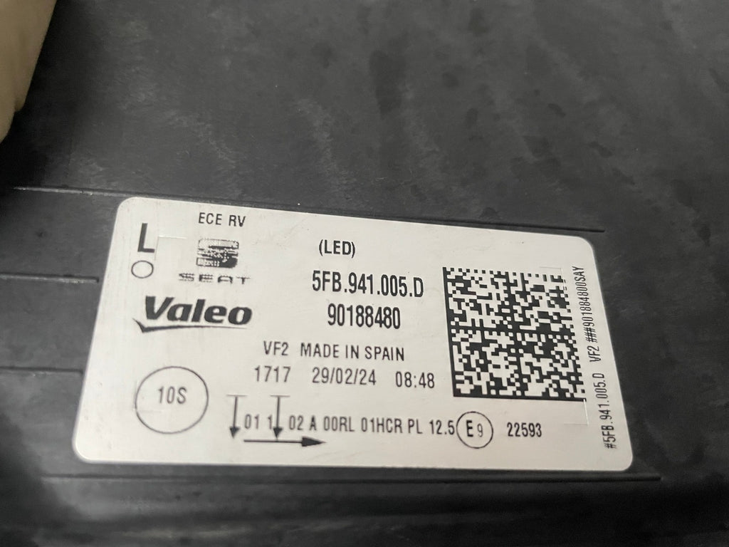 Frontscheinwerfer Seat Leon 5FB941005D LED Links Scheinwerfer Headlight