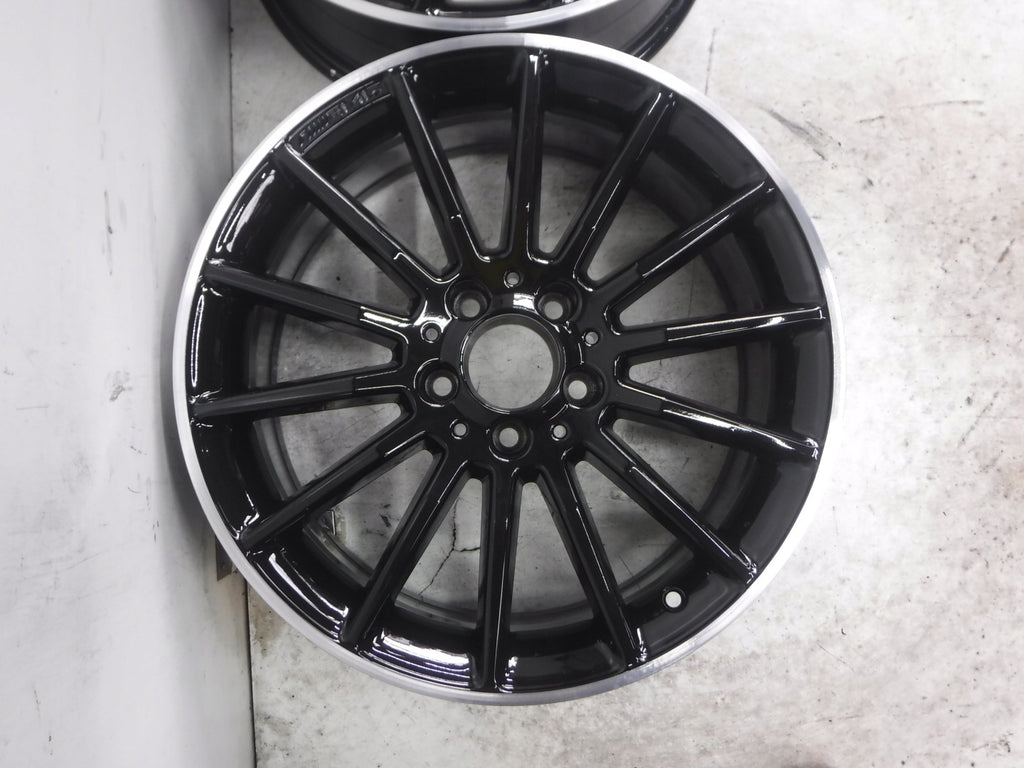 1x Alufelge 18 Zoll 7.5" 5x112 52ET Glanz Schwarz A1764010200 Mercedes-Benz Vito FEL2653012179lp