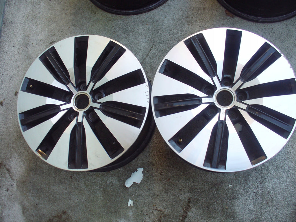 1x Alufelge 18 Zoll 8.0" 5x120 50ET Glanz Schwarz 7LA601025D VW T6 Rim Wheel FEL7613874853yf