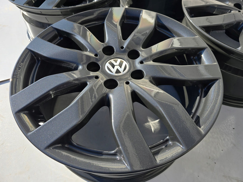 4x Alufelge 17 Zoll 7.5" 5x112 27ET VW Passat B7 Tiguan Sharan Arteon Rim Wheel FEL1628801025uu