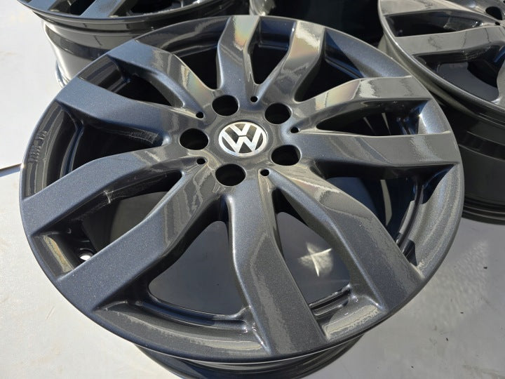 4x Alufelge 17 Zoll 7.5" 5x112 27ET VW Passat B7 Tiguan Sharan Arteon Rim Wheel FEL1628801025uu