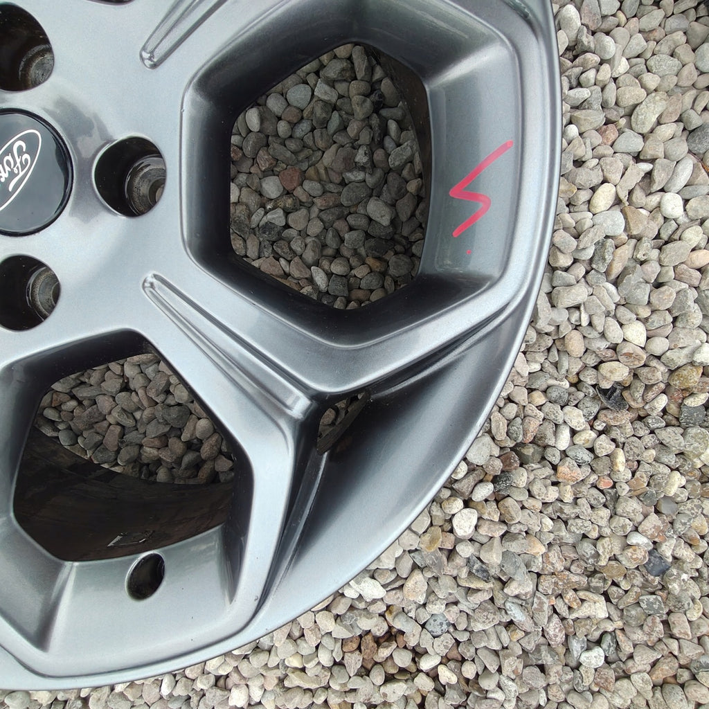 1x Alufelge 17 Zoll 7.0" 4x108 37 5ET Glanz Graphit Ford Escort Rim Wheel FEL7968180584tz