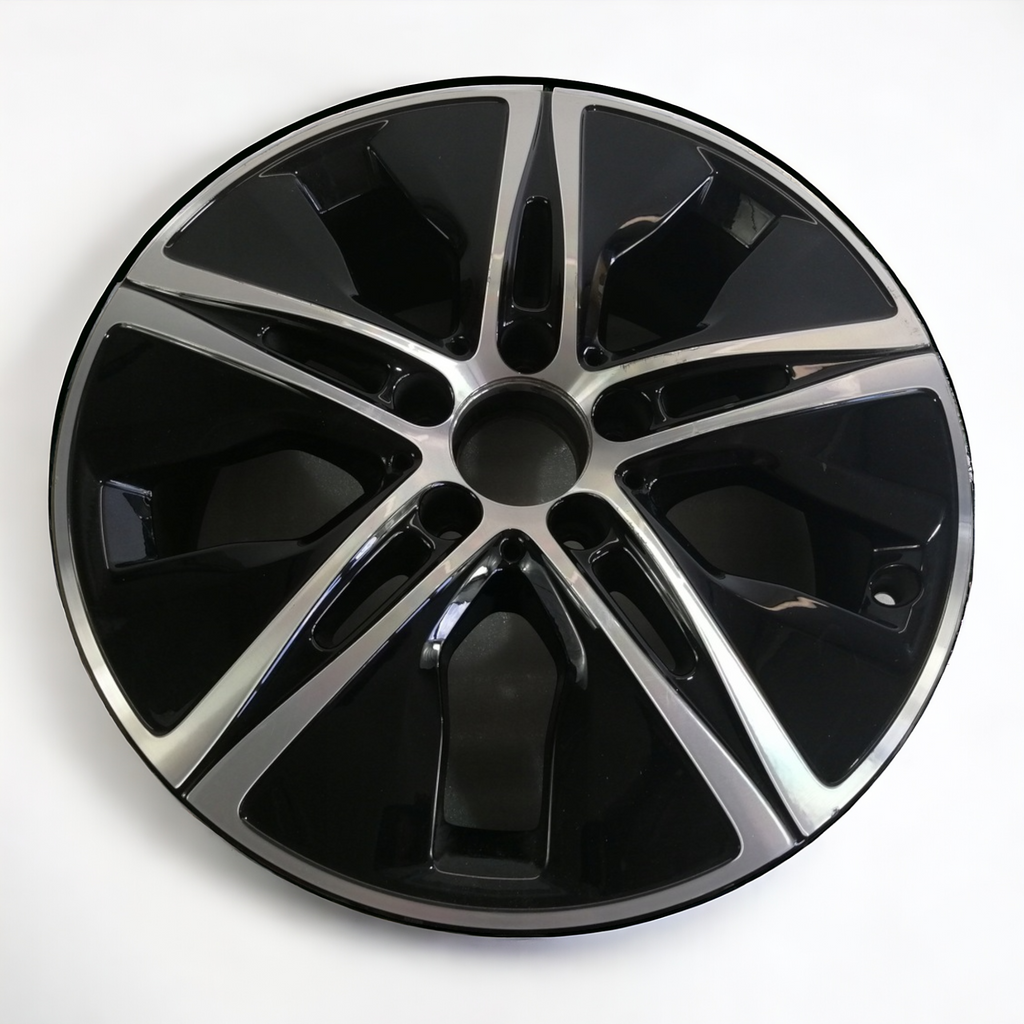 1x Alufelge 17 Zoll 7.0" 5x112 Glanz A2054019000 Mercedes-Benz Rim Wheel