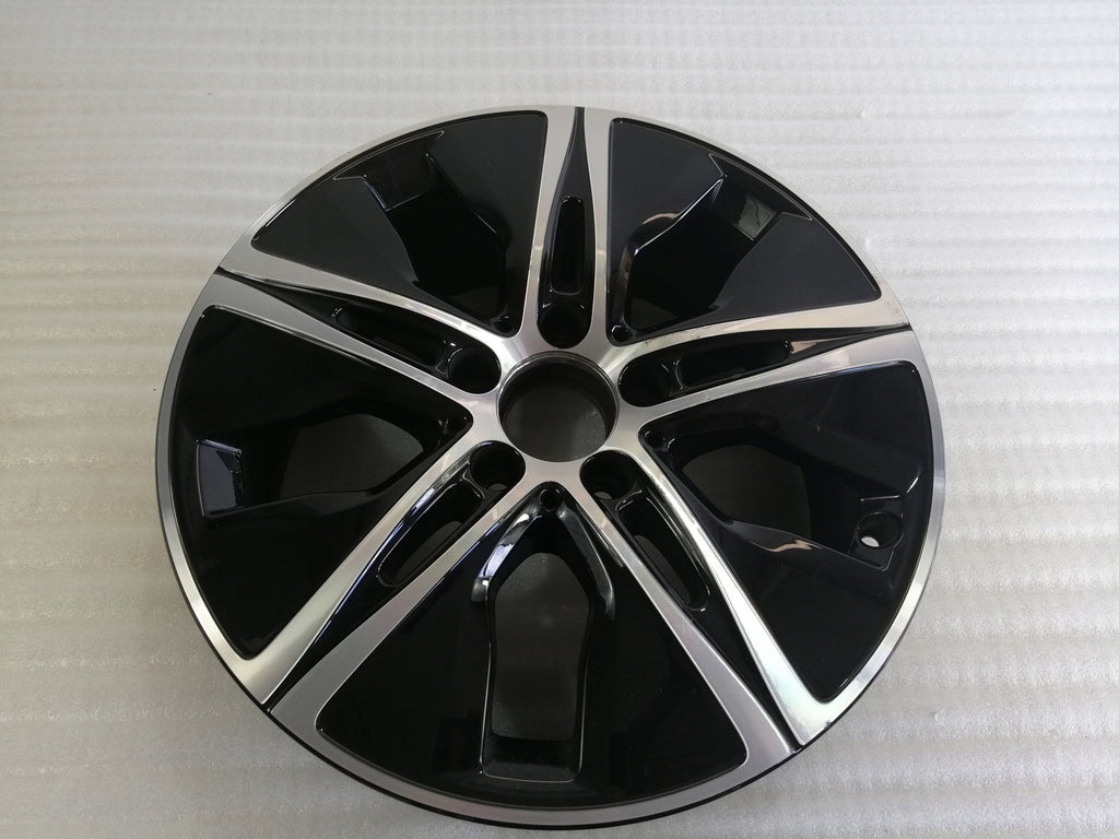 1x Alufelge 17 Zoll 7.0" 5x112 Glanz A2054019000 Mercedes-Benz Rim Wheel