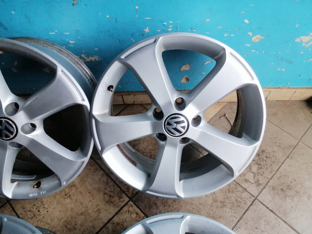 4x Alufelge 17 Zoll 6.5" 5x112 39ET 1K8071497 VW Rim Wheel FEL2938261664cs
