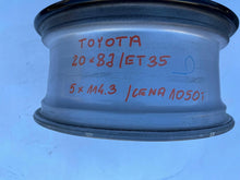 Laden Sie das Bild in den Galerie-Viewer, 1x Alufelge 20 Zoll 8.0" 5x114.3 35ET Glanz Toyota Rim Wheel FEL5220417885ds