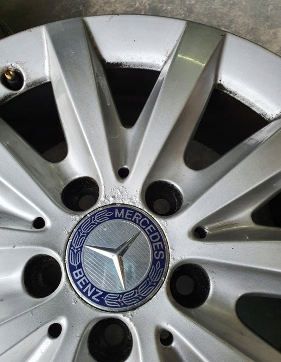 4x Alufelge 16 Zoll 6.5" 5x112 49ET Mercedes-Benz W176 Rim Wheel FEL5399937722jb