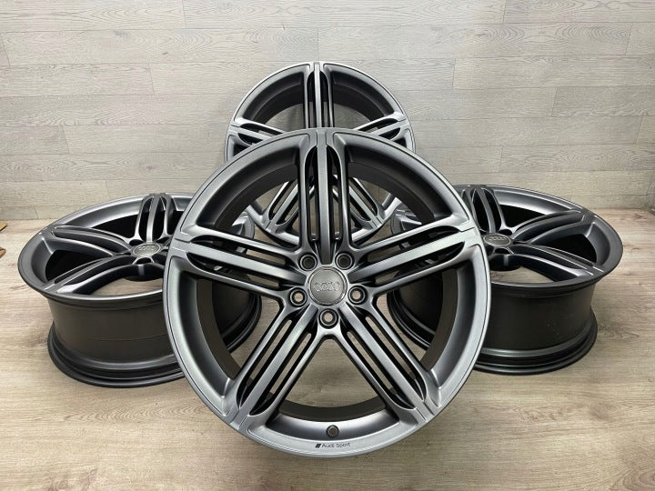 4x Alufelge 20 Zoll 8.5" 5x112 33ET Glanz Silber 8R0601025N Audi Q5 Rim Wheel FEL3172231738hh