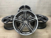 Laden Sie das Bild in den Galerie-Viewer, 4x Alufelge 20 Zoll 8.5" 5x112 33ET Glanz Silber 8R0601025N Audi Q5 Rim Wheel FEL3172231738hh