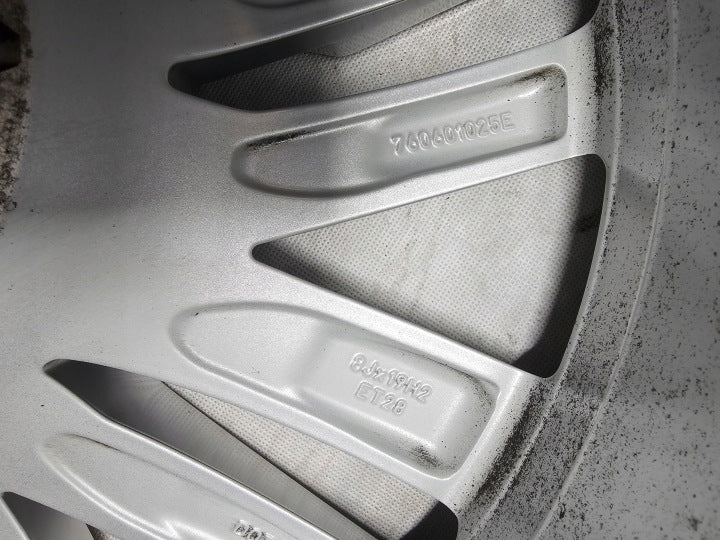 1x Alufelge 19 Zoll 8.0" 5x112 28ET Glanz Silber 760601025E VW Touareg Rim Wheel FEL4467298183qz
