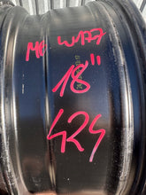 Load image into Gallery viewer, 1x Alufelge 18 Zoll 7.5" 5x112 49ET Glanz Schwarz A1774011500 Mercedes-Benz W177 FEL5569436892ff