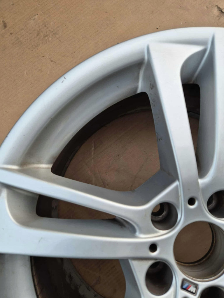 1x Alufelge 19 Zoll 9.5" 5x120 48ET Glanz Silber 7844251 BMW X3 F25 Rim Wheel FEL9195573109pw