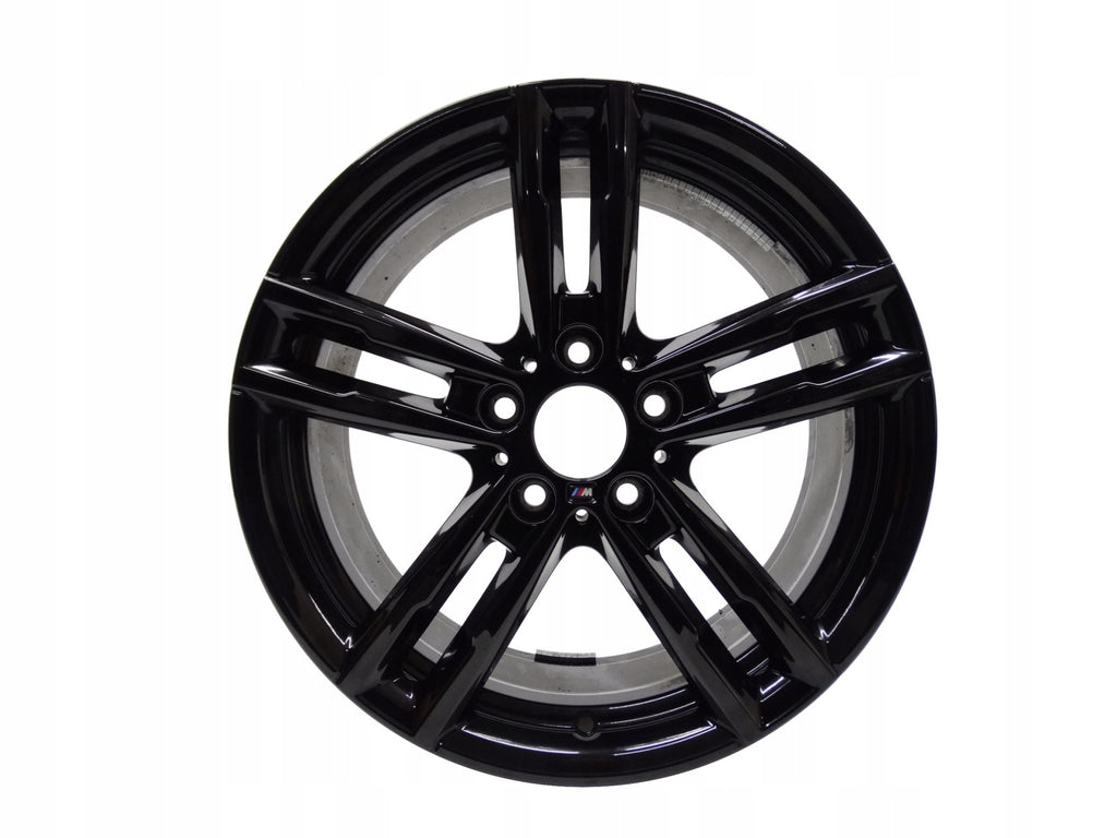 1x Alufelge 18 Zoll 8.0" 5x120 52ET Glanz Schwarz 8074186 BMW 1 F21 F20 FEL9316552206vu