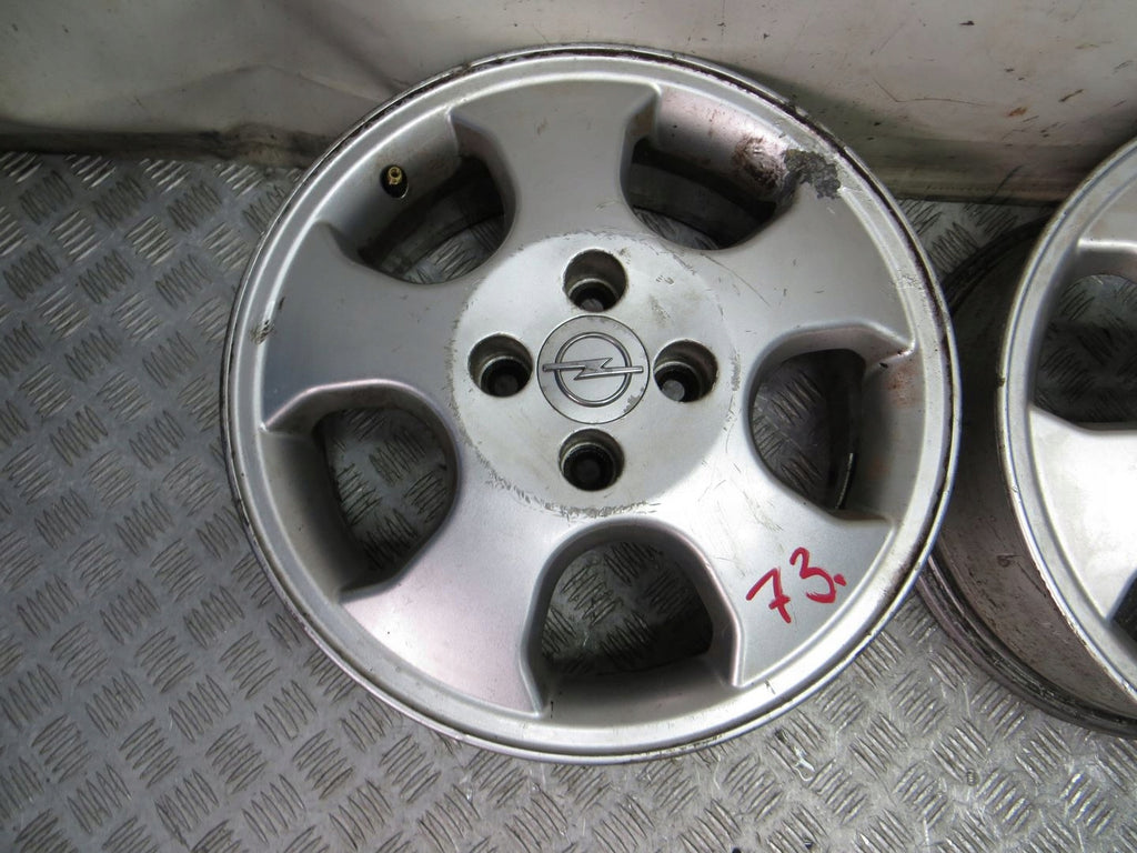4x Alufelge 15 Zoll 6.0" 4x108 Opel Astra G Rim Wheel FEL4862911779my