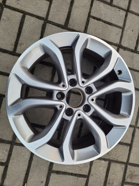 1x Alufelge 17 Zoll 7.0" 5x112 48 5ET A2054010200 Mercedes-Benz W205 Rim Wheel FEL4814708942ry