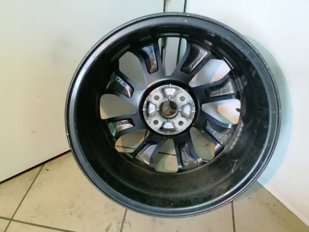 1x Alufelge 16 Zoll 6.5" 4x100 49ET Glanz Schwarz 52910-H8500 Kia Rio Iv FEL1113811540bb