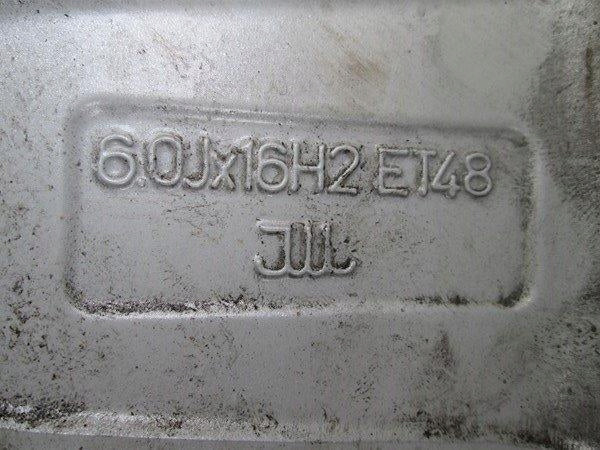 4x Alufelge 16 Zoll 6.0" 8V0071496 Audi Rim Wheel FEL2774593416ct