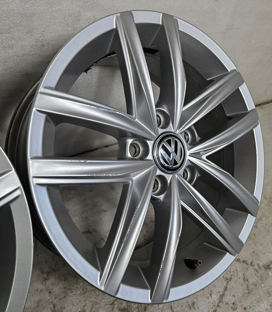 4x Alufelge 16 Zoll 6.5" 5x112 46ET 5G0601025CS VW Passat Golf VII Beetle Sharan FEL2739825532sl