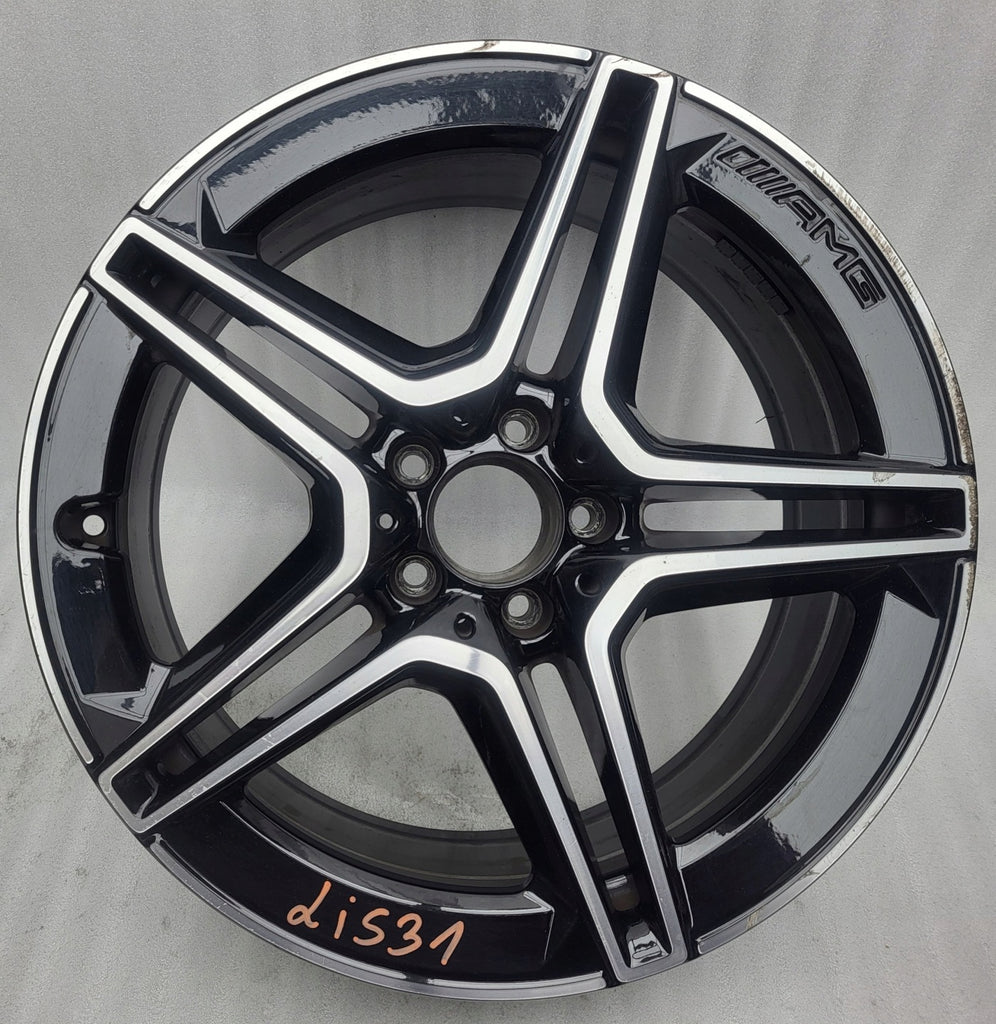 1x Alufelge 19 Zoll 8.0" 5x112 38ET A2534015300 Mercedes-Benz Glc C253 Rim Wheel FEL9991055828sg