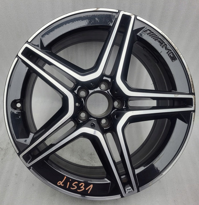 1x Alufelge 19 Zoll 8.0" 5x112 38ET A2534015300 Mercedes-Benz Glc C253 Rim Wheel FEL9991055828sg