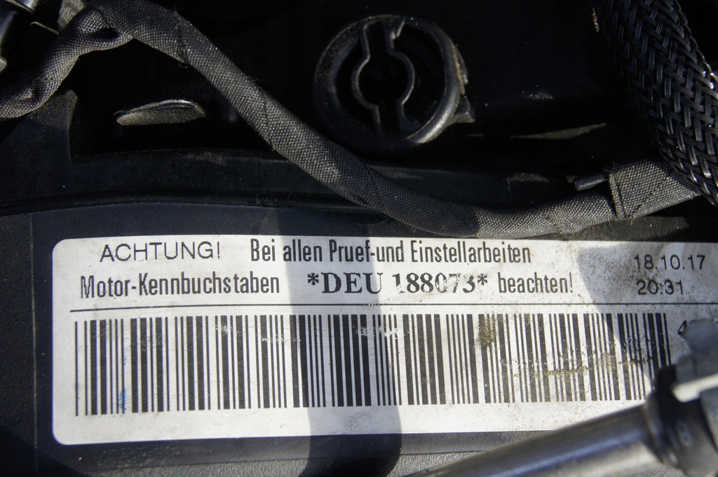 Motor Audi A4 B9 Avant DEUA 2.0 TDI 150PS 110kW 2018 Diesel Engine Komplett