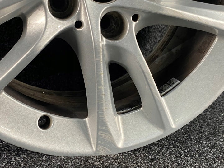 1x Alufelge 16 Zoll 7.0" 5x112 47ET Glanz Silber 6855083 BMW F45 F46 Rim Wheel FEL6474872529it