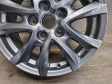 Load image into Gallery viewer, 1x Alufelge 16 Zoll 6.5" 5x114.3 50ET Glanz Graphit 9965-D0-6560 Mazda Iii FEL5539858535ra
