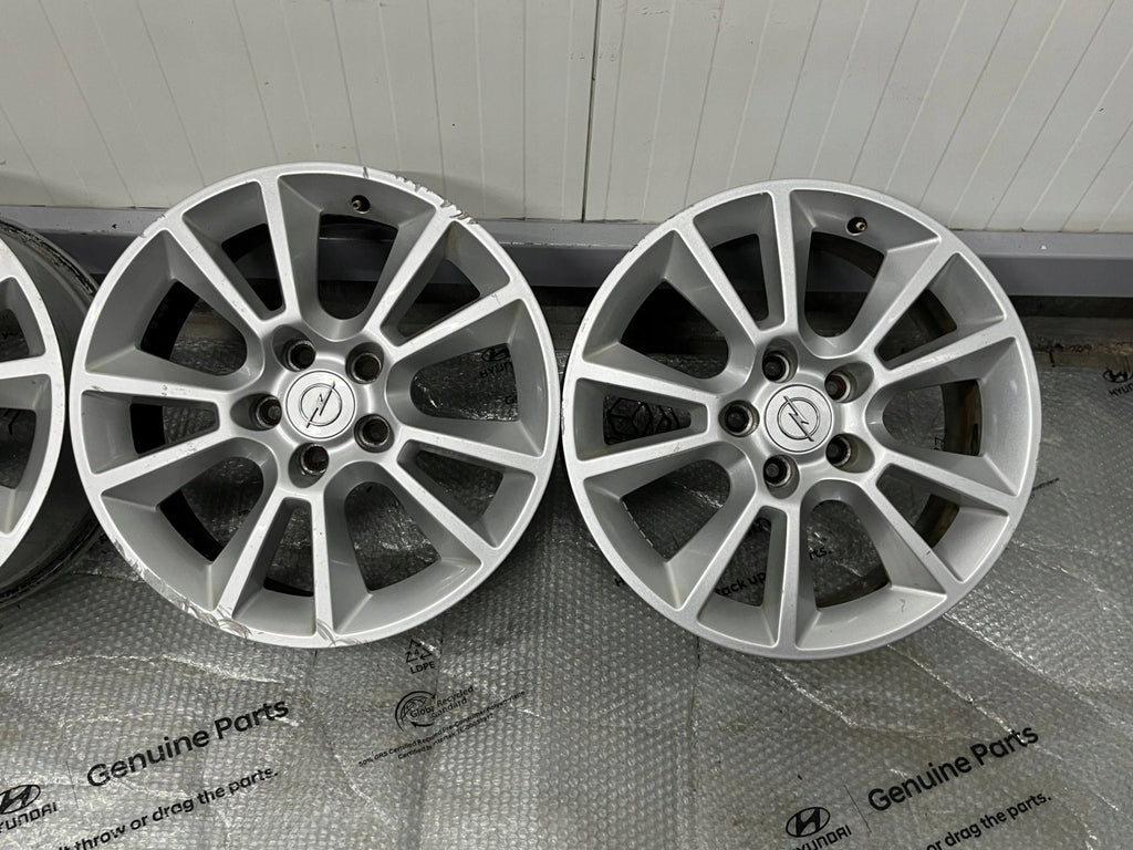 4x Alufelge 18 Zoll 5x110 Opel Astra H Zafira B Rim Wheel FEL7951343893fw