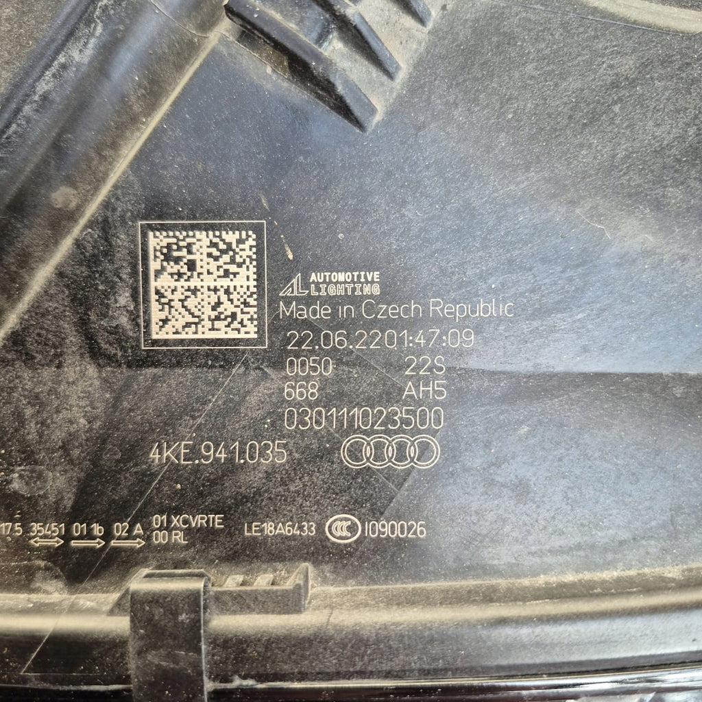 Frontscheinwerfer Audi E-Tron 4KE941035 Links Scheinwerfer Headlight SCH3711258800ku