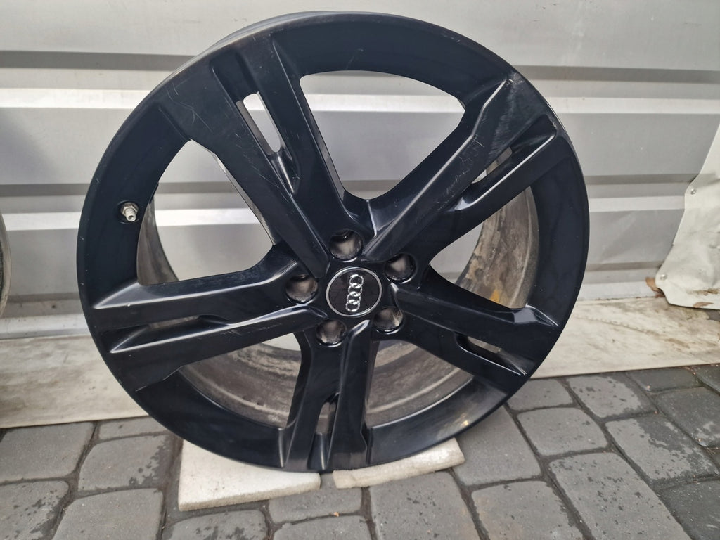 1x Alufelge 19 Zoll 8.0" 5x112 39ET Glanz Schwarz 4K0071499 Audi Rim Wheel FEL9389624577ho
