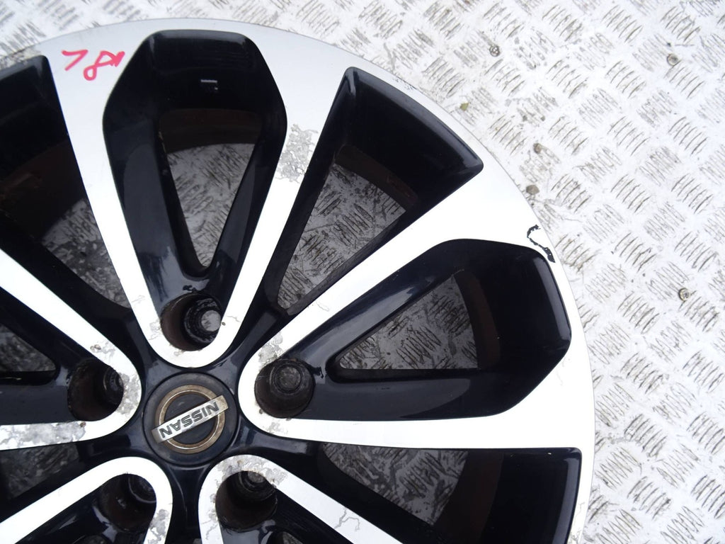 1x Alufelge 18 Zoll 80862B Nissan Qashqai I J10 Rim Wheel FEL6090708866tj