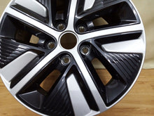 Laden Sie das Bild in den Galerie-Viewer, 1x Alufelge 16 Zoll 6.5&quot; 5x114.3 45ET Glanz Graphit 52910-G5500 Kia Niro Mg
