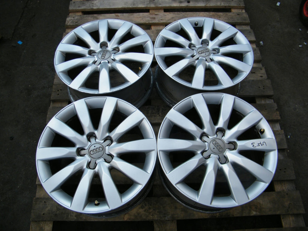 4x Alufelge 17 Zoll 8.0" 5x112 47ET Glanz Silber 8T0601025B Audi A4 B8 Rim Wheel FEL1471160156uv