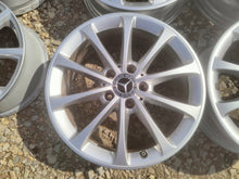 Load image into Gallery viewer, 1x Alufelge 17 Zoll 6.5" 5x112 44ET Glanz Silber A1774011300 Mercedes-Benz Cla FEL1744002314nh