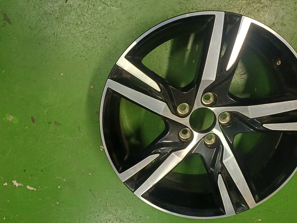 1x Alufelge 18 Zoll 7.5" 5x108 50 5ET Glanz Schwarz 32327352 Volvo Xc60 Xc40 FEL7319897417jh