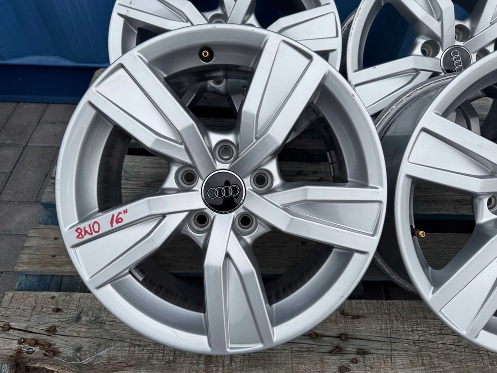 4x Alufelge 16 Zoll 7.0" 5x112 35ET Glanz Silber 8W0601025A Audi A4 Rim Wheel FEL1110781071jd