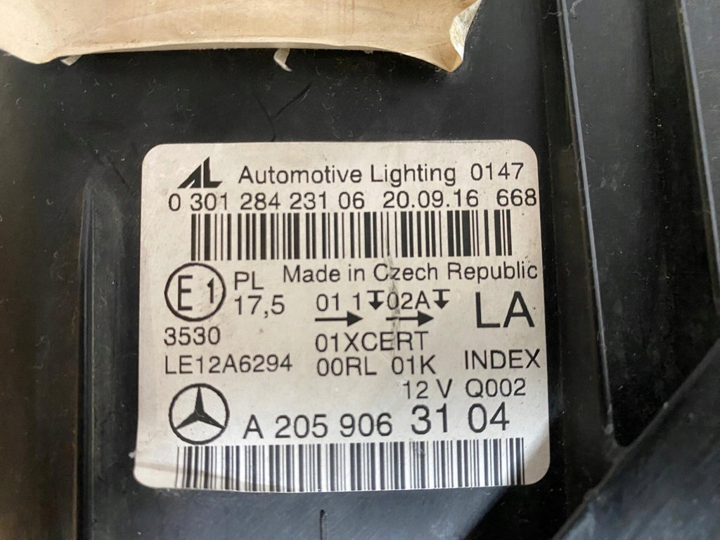 Frontscheinwerfer Mercedes-Benz W205 A2059063104 Full LED Links Headlight SCH8614659872bq