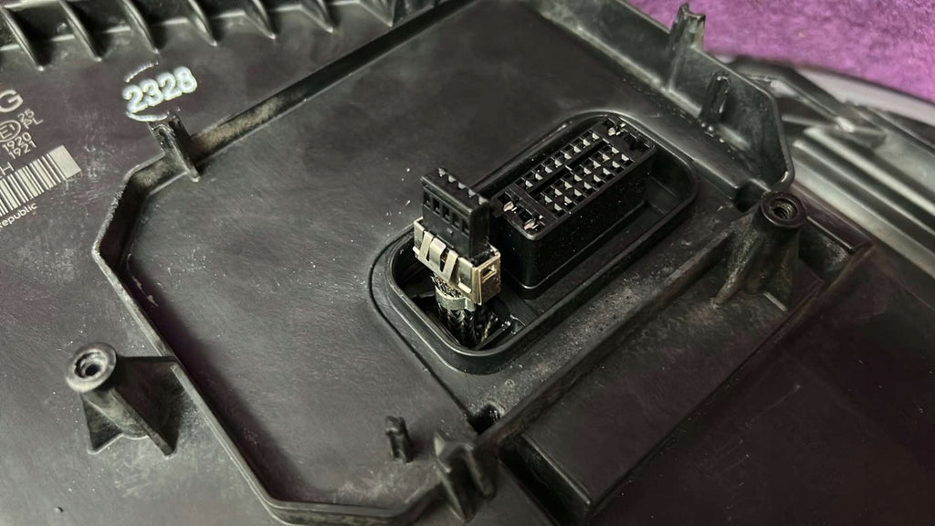 Frontscheinwerfer Opel Zafira B 9813477980-00 Bi-Xenon Links Headlight