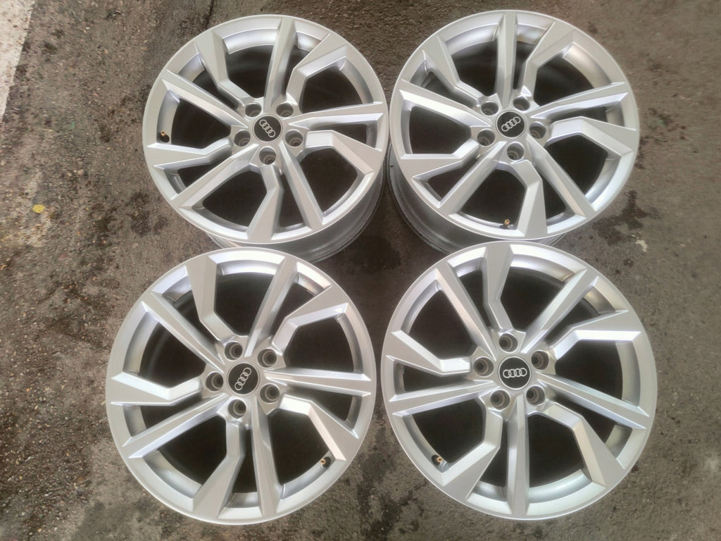 4x Alufelge 18 Zoll 8.5" 5x112 50ET Glanz Silber 8S0601025AN Audi Tt Rim Wheel FEL5825374094sj